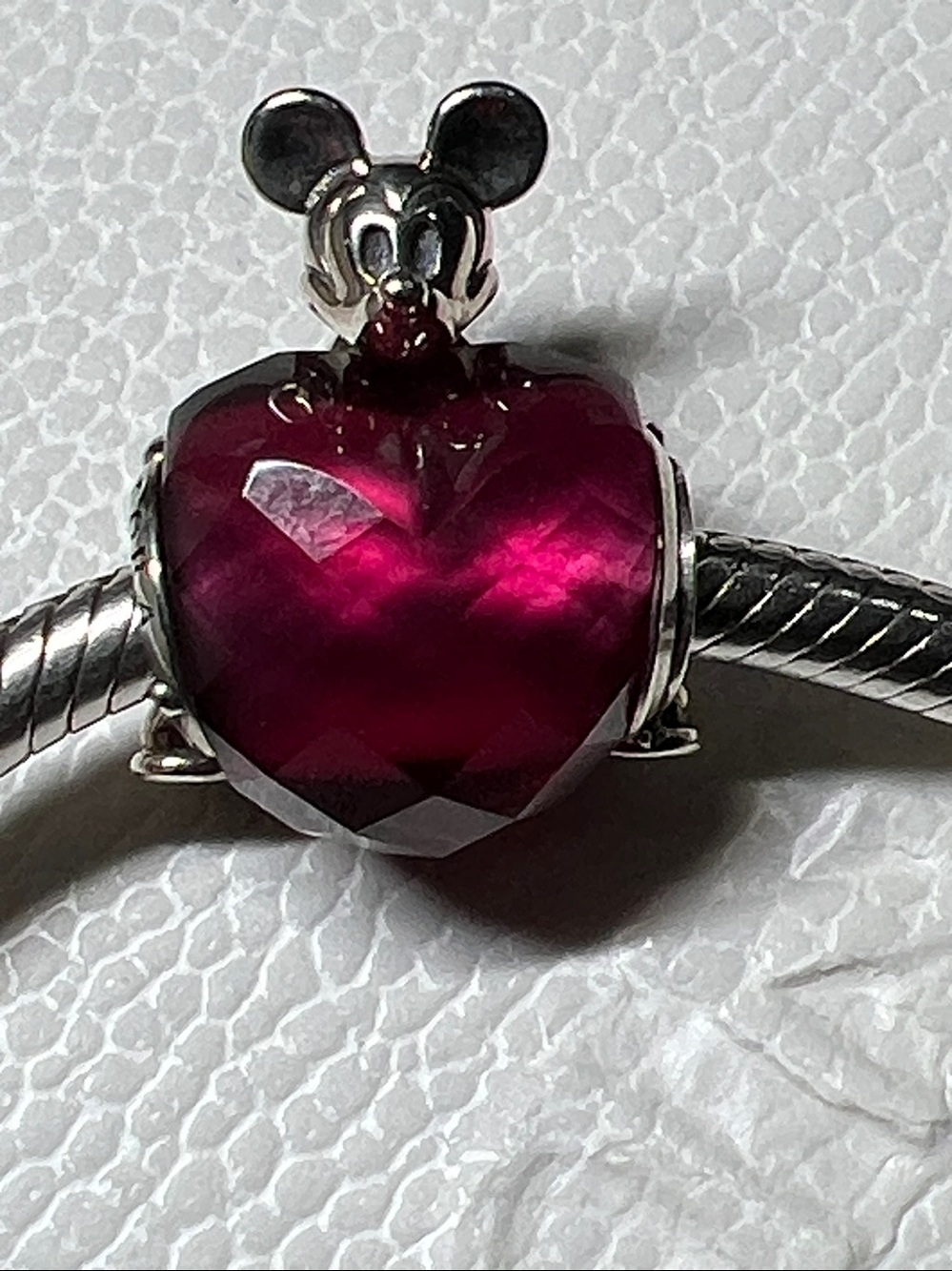 Pandora Mickey Heart Charm